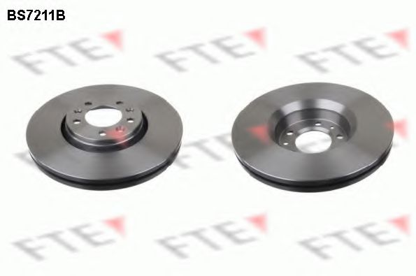 FTE BS7211B Тормозной диск для CITROËN C5 III (CитроËн С5 3) FTE BS7211B Тормозной диск для CITROËN C5 III (CитроËн С5 3)