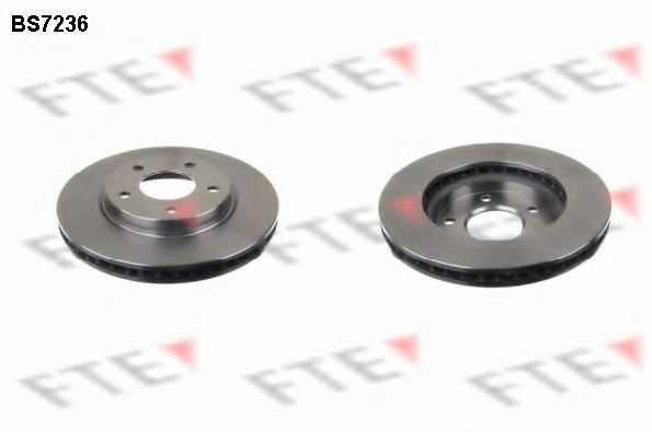 FTE BS7236 Тормозной диск для MITSUBISHI LANCER (Митсубиши/митсубиси Ланcэр) FTE BS7236 Тормозной диск для MITSUBISHI LANCER (Митсубиши/митсубиси Ланcэр)
