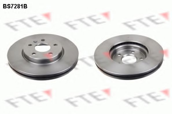 FTE BS7281B Тормозной диск для OPEL (Опель) FTE BS7281B Тормозной диск для OPEL (Опель)