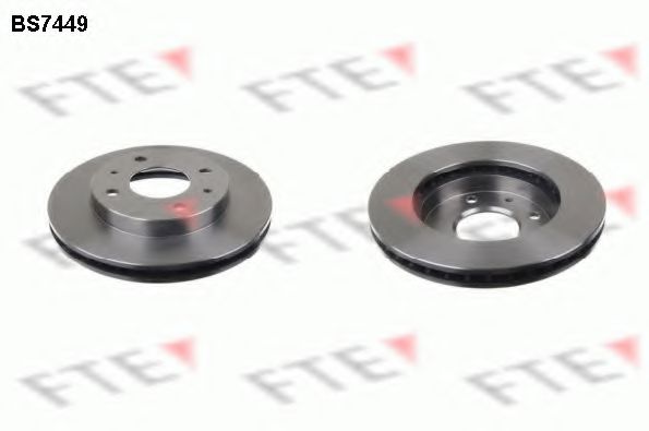 FTE BS7449 Тормозной диск для MITSUBISHI ETERNA IV (Митсубиши/митсубиси Этэрна иv) FTE BS7449 Тормозной диск для MITSUBISHI ETERNA IV (Митсубиши/митсубиси Этэрна иv)