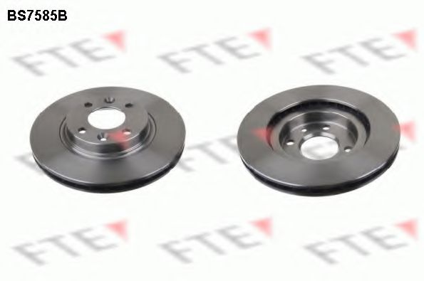 FTE BS7585B Тормозной диск для RENAULT CLIO IV (Рено Клио 4) FTE BS7585B Тормозной диск для RENAULT CLIO IV (Рено Клио 4)