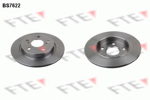 FTE BS7622 Тормозной диск для TOYOTA (Тойота/тоета)