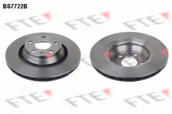 FTE BS7722B Тормозной диск для AUDI TT (Ауди Тт) FTE BS7722B Тормозной диск для AUDI TT (Ауди Тт)