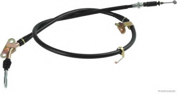 HERTH+BUSS JAKOPARTS J3933013 Трос, стояночная тормозная система справа для MAZDA 323 C IV (Мазда 323 c иv) HERTH+BUSS JAKOPARTS J3933013 Трос, стояночная тормозная система справа для MAZDA 323 C IV (Мазда 323 c иv)