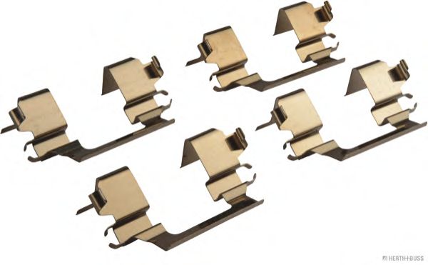 HERTH+BUSS JAKOPARTS J3669002 Комплектующие, колодки дискового тормоза<br >передний мост 