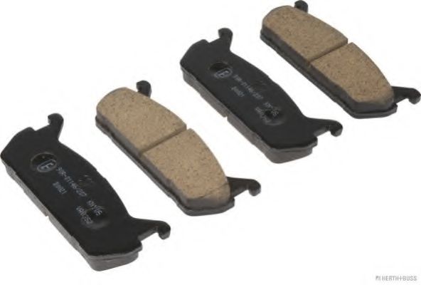 HERTH+BUSS JAKOPARTS J3616001 Тормозные колодки задний мост для DAIHATSU APPLAUSE II (Дайхатсу Апплаусэ 2) HERTH+BUSS JAKOPARTS J3616001 Тормозные колодки задний мост для DAIHATSU APPLAUSE II (Дайхатсу Апплаусэ 2)