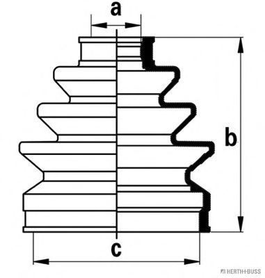 HERTH+BUSS JAKOPARTS J2864007 Комплект пылника, приводной вал со стороны колеса для KIA RETONA (Киа Рэтона) HERTH+BUSS JAKOPARTS J2864007 Комплект пылника, приводной вал со стороны колеса для KIA RETONA (Киа Рэтона)