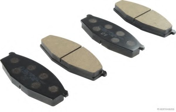 HERTH+BUSS JAKOPARTS J3601034 Комплект тормозных колодок, дисковый тормоз<br >передний мост 