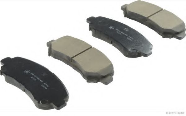 HERTH+BUSS JAKOPARTS J3601098 Тормозные колодки передний мост для NISSAN DUALIS (Ниссан Дуалис) HERTH+BUSS JAKOPARTS J3601098 Тормозные колодки передний мост для NISSAN DUALIS (Ниссан Дуалис)