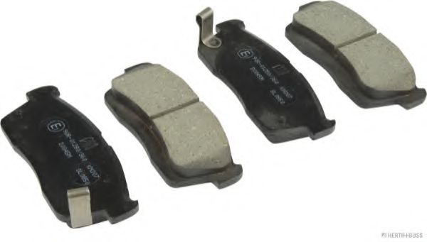 HERTH+BUSS JAKOPARTS J3606025 Тормозные колодки передний мост для DAIHATSU CUORE VII (Дайхатсу Cуорэ v2) HERTH+BUSS JAKOPARTS J3606025 Тормозные колодки передний мост для DAIHATSU CUORE VII (Дайхатсу Cуорэ v2)