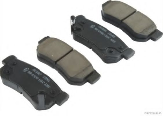 HERTH+BUSS JAKOPARTS J3610507 Тормозные колодки задний мост для HYUNDAI ELANTRA LAVITA (Хендай Элантра лавита) HERTH+BUSS JAKOPARTS J3610507 Тормозные колодки задний мост для HYUNDAI ELANTRA LAVITA (Хендай Элантра лавита)