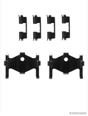 HERTH+BUSS JAKOPARTS J3660509 Комплектующие, колодки дискового тормоза задний мост для HYUNDAI (Хендай) HERTH+BUSS JAKOPARTS J3660509 Комплектующие, колодки дискового тормоза задний мост для HYUNDAI (Хендай)