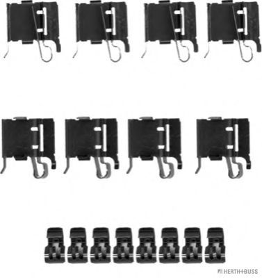 HERTH+BUSS JAKOPARTS J3662039 Комплектующие, колодки дискового тормоза передний мост для TOYOTA MIRAI (Тойота/тоета Мираи) HERTH+BUSS JAKOPARTS J3662039 Комплектующие, колодки дискового тормоза передний мост для TOYOTA MIRAI (Тойота/тоета Мираи)