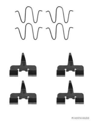 HERTH+BUSS JAKOPARTS J3663011 Комплектующие, колодки дискового тормоза задний мост для MAZDA 323 F V (Мазда 323 ф5) HERTH+BUSS JAKOPARTS J3663011 Комплектующие, колодки дискового тормоза задний мост для MAZDA 323 F V (Мазда 323 ф5)