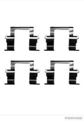 HERTH+BUSS JAKOPARTS J3669000 Комплектующие, колодки дискового тормоза<br >передний мост 