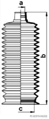 HERTH+BUSS JAKOPARTS J4102037 Комплект пылника, рулевое управление справа для TOYOTA LAND CRUISER CYGNUS (Тойота/тоета Ленд крузер цигнус) HERTH+BUSS JAKOPARTS J4102037 Комплект пылника, рулевое управление справа для TOYOTA LAND CRUISER CYGNUS (Тойота/тоета Ленд крузер цигнус)