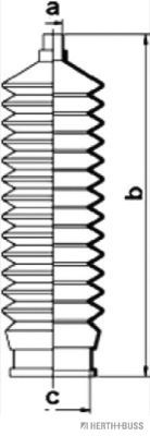 HERTH+BUSS JAKOPARTS J4103003 Комплект пылника, рулевое управление справа для MAZDA 323 C IV (Мазда 323 c иv) HERTH+BUSS JAKOPARTS J4103003 Комплект пылника, рулевое управление справа для MAZDA 323 C IV (Мазда 323 c иv)