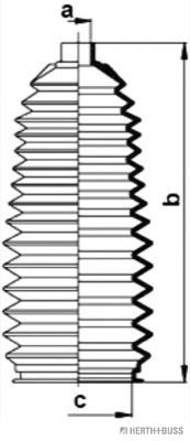HERTH+BUSS JAKOPARTS J4103008 Комплект пылника, рулевое управление справа для MAZDA ATENZA (Мазда Атэнза) HERTH+BUSS JAKOPARTS J4103008 Комплект пылника, рулевое управление справа для MAZDA ATENZA (Мазда Атэнза)
