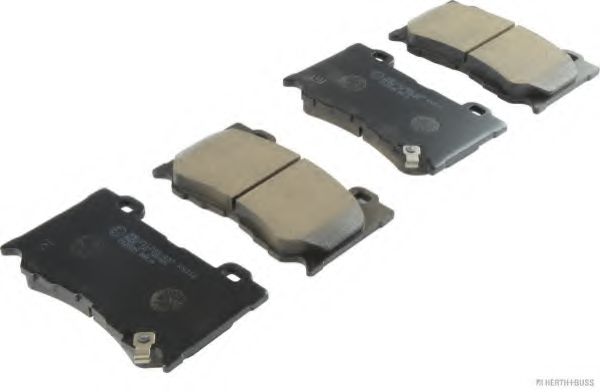 HERTH+BUSS JAKOPARTS J3601017 Комплект тормозных колодок, дисковый тормоз<br >передний мост 
