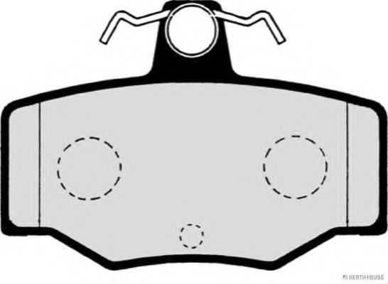 HERTH+BUSS JAKOPARTS J3611031 Тормозные колодки задний мост для NISSAN PRIMERA (Ниссан Примера)