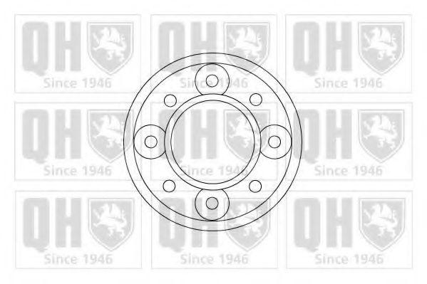 QUINTON HAZELL BDC3116 Тормозной диск 