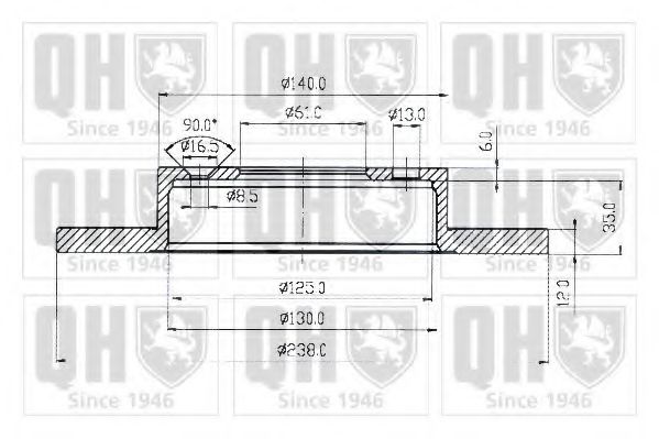 QUINTON HAZELL BDC3249 Тормозной диск для RENAULT ALLIANCE (Рено Аллианcэ) QUINTON HAZELL BDC3249 Тормозной диск для RENAULT ALLIANCE (Рено Аллианcэ)