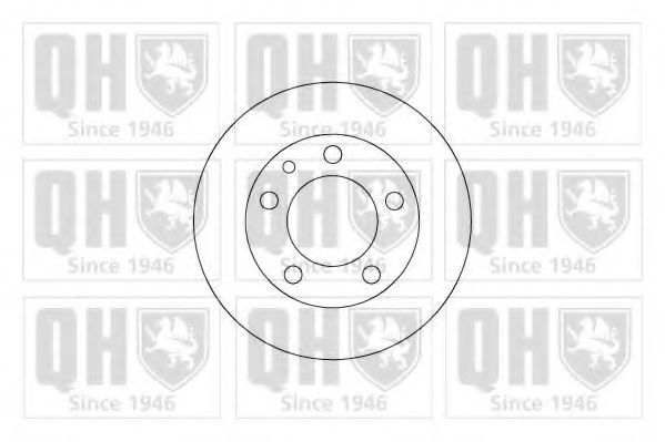 QUINTON HAZELL BDC3290 Тормозной диск 