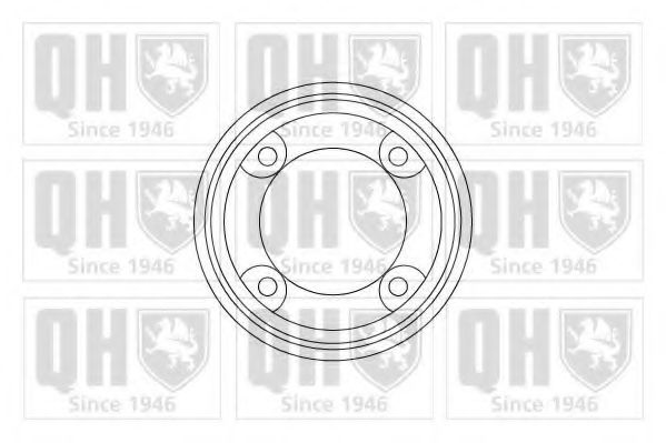 QUINTON HAZELL BDC3301 Тормозной диск 