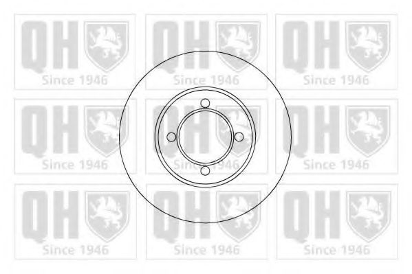 QUINTON HAZELL BDC3534 Тормозной диск для MITSUBISHI SAPPORO (Митсубиши/митсубиси Саппоро) QUINTON HAZELL BDC3534 Тормозной диск для MITSUBISHI SAPPORO (Митсубиши/митсубиси Саппоро)