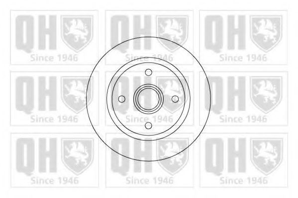 QUINTON HAZELL BDC3650 Тормозной диск для HONDA PRELUDE III (Хонда Прэлудэ 3) QUINTON HAZELL BDC3650 Тормозной диск для HONDA PRELUDE III (Хонда Прэлудэ 3)