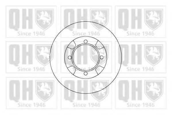 QUINTON HAZELL BDC3655 Тормозной диск для MAZDA 626 II (Мазда 626 2) QUINTON HAZELL BDC3655 Тормозной диск для MAZDA 626 II (Мазда 626 2)