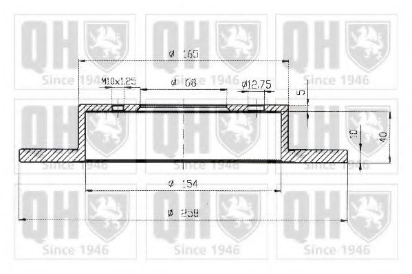 QUINTON HAZELL BDC3792 Тормозной диск для NISSAN PRIMERA (Ниссан Примера) QUINTON HAZELL BDC3792 Тормозной диск для NISSAN PRIMERA (Ниссан Примера)