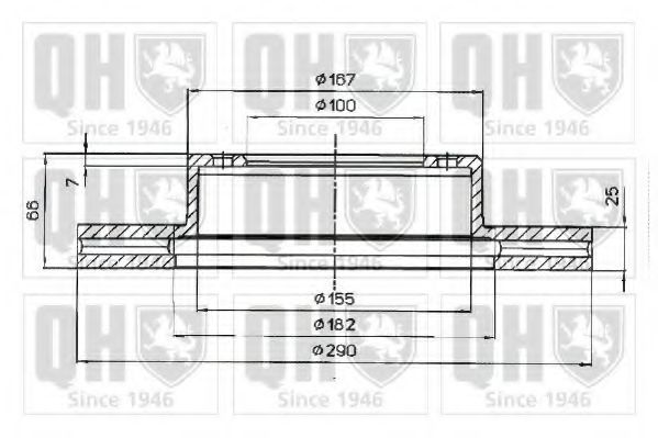 QUINTON HAZELL BDC3927 Тормозной диск для TOYOTA 4 RUNNER (Тойота/тоета 4 руннэр) QUINTON HAZELL BDC3927 Тормозной диск для TOYOTA 4 RUNNER (Тойота/тоета 4 руннэр)