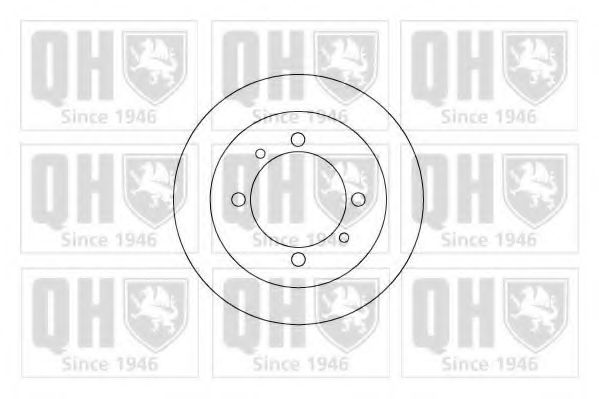 QUINTON HAZELL BDC4924 Тормозной диск для HYUNDAI SONATA II (Хендай Соната 2) QUINTON HAZELL BDC4924 Тормозной диск для HYUNDAI SONATA II (Хендай Соната 2)