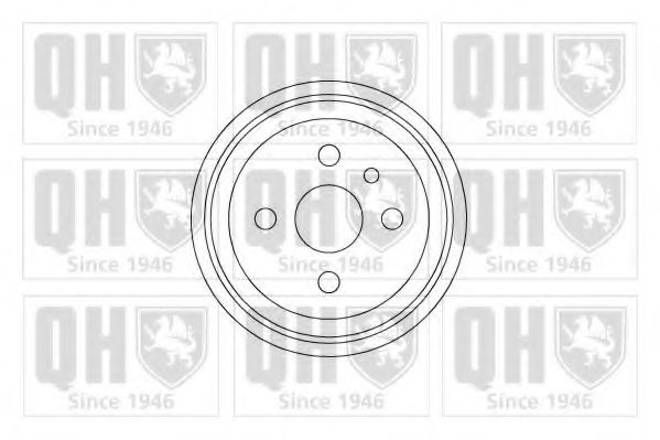 QUINTON HAZELL BDR109 Тормозной барабан для OPEL ASCONA B (Опель Асcона б) QUINTON HAZELL BDR109 Тормозной барабан для OPEL ASCONA B (Опель Асcона б)