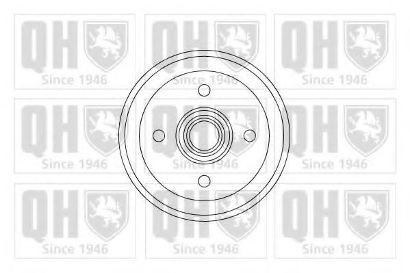 QUINTON HAZELL BDR119 Тормозной барабан для FORD ORION II (Форд Орион 2) QUINTON HAZELL BDR119 Тормозной барабан для FORD ORION II (Форд Орион 2)