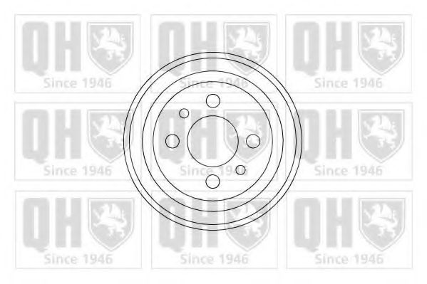 QUINTON HAZELL BDR121 Тормозной барабан для FIAT STRADA II (Фиат Страда 2) QUINTON HAZELL BDR121 Тормозной барабан для FIAT STRADA II (Фиат Страда 2)