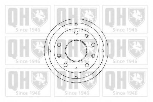 QUINTON HAZELL BDR129 Тормозной барабан для LAND ROVER DEFENDER (Ленд ровер/лэнд ровер Дэфэндэр) QUINTON HAZELL BDR129 Тормозной барабан для LAND ROVER DEFENDER (Ленд ровер/лэнд ровер Дэфэндэр)