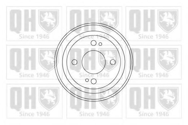 QUINTON HAZELL BDR140 Тормозной барабан для HONDA CRX II (Хонда Cрх 2) QUINTON HAZELL BDR140 Тормозной барабан для HONDA CRX II (Хонда Cрх 2)