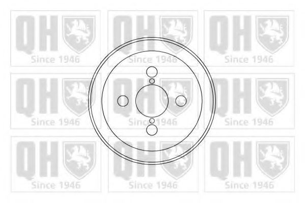 QUINTON HAZELL BDR171 Тормозной барабан для TOYOTA COROLLA FX (Тойота/тоета Cоролла инфинити фх) QUINTON HAZELL BDR171 Тормозной барабан для TOYOTA COROLLA FX (Тойота/тоета Cоролла инфинити фх)