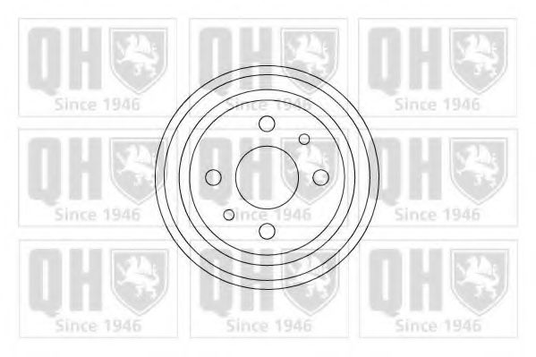 QUINTON HAZELL BDR228 Тормозной барабан для FIAT 500 C (Фиат 500 c) QUINTON HAZELL BDR228 Тормозной барабан для FIAT 500 C (Фиат 500 c)