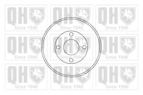 QUINTON HAZELL BDR248 Тормозной барабан для FORD MONDEO (Форд Мондэо) QUINTON HAZELL BDR248 Тормозной барабан для FORD MONDEO (Форд Мондэо)