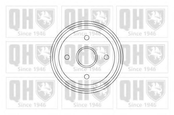 QUINTON HAZELL BDR286 Тормозной барабан для CITROËN CHANSON (CитроËн Чансон) QUINTON HAZELL BDR286 Тормозной барабан для CITROËN CHANSON (CитроËн Чансон)