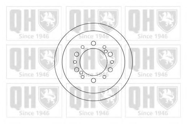 QUINTON HAZELL BDR318 Тормозной барабан для TOYOTA 4 RUNNER (Тойота/тоета 4 руннэр) QUINTON HAZELL BDR318 Тормозной барабан для TOYOTA 4 RUNNER (Тойота/тоета 4 руннэр)