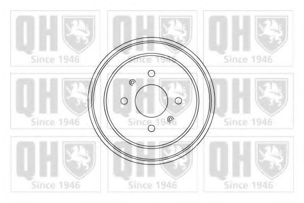 QUINTON HAZELL BDR464 Тормозной барабан для MITSUBISHI (Митсубиши/митсубиси) QUINTON HAZELL BDR464 Тормозной барабан для MITSUBISHI (Митсубиши/митсубиси)