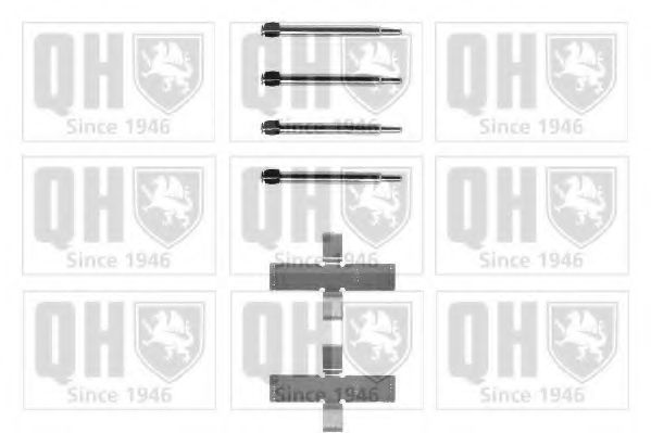 QUINTON HAZELL BFK600 Комплектующие, колодки дискового тормоза для VOLKSWAGEN (Фольксваген) QUINTON HAZELL BFK600 Комплектующие, колодки дискового тормоза для VOLKSWAGEN (Фольксваген)