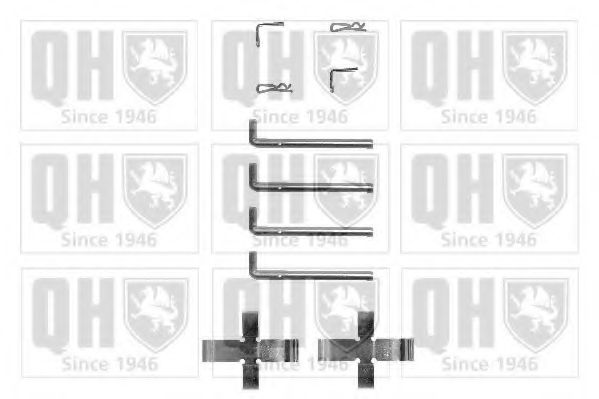 QUINTON HAZELL BFK602 Комплектующие, колодки дискового тормоза для ALFA-ROMEO (Алфа-ромэо) QUINTON HAZELL BFK602 Комплектующие, колодки дискового тормоза для ALFA-ROMEO (Алфа-ромэо)