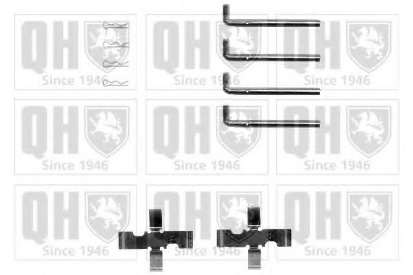 QUINTON HAZELL BFK603 Комплектующие, колодки дискового тормоза для ALFA-ROMEO (Алфа-ромэо) QUINTON HAZELL BFK603 Комплектующие, колодки дискового тормоза для ALFA-ROMEO (Алфа-ромэо)