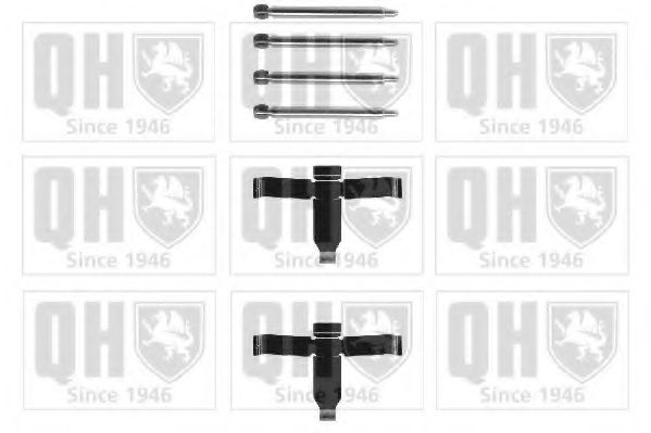 QUINTON HAZELL BFK604 Комплектующие, колодки дискового тормоза для ALFA-ROMEO (Алфа-ромэо) QUINTON HAZELL BFK604 Комплектующие, колодки дискового тормоза для ALFA-ROMEO (Алфа-ромэо)