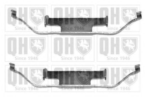QUINTON HAZELL BFK611 Комплектующие, колодки дискового тормоза для BMW 7 (Бмв 7) QUINTON HAZELL BFK611 Комплектующие, колодки дискового тормоза для BMW 7 (Бмв 7)